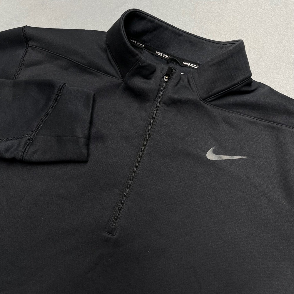 Nike Black Quarter-Zip Sweatshirt